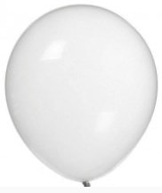 Baskısız 12 inc Metalik Beyaz balon