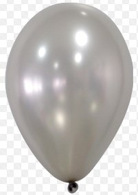 Baskısız gri gümüş balon 12 inc balon