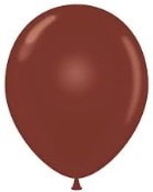 Baskısız Kahverengi balon 12 inc balon