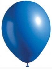 Baskısız Mavi balon 12 inc balon