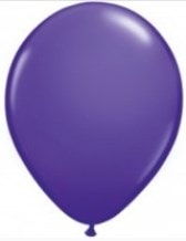 Baskısız mor balon 12 inc balon