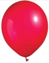 Baskısız Kırmızı balon 12 inc balon