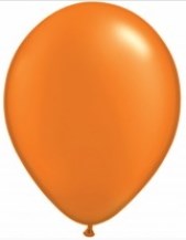 Baskısız turuncu balon 12 inc balon