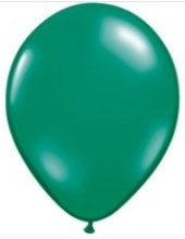 Baskısız yeşil balon 12 inc balon