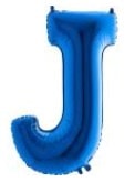 J harfi Sarı Altın Gold folyo harf balon 40 inch 100 cm
