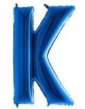 K harfi Sarı Altın Gold folyo harf balon 40 inch 100 cm