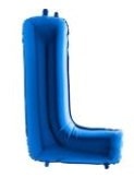 L harfi Sarı Altın Gold folyo harf balon 40 inch 100 cm